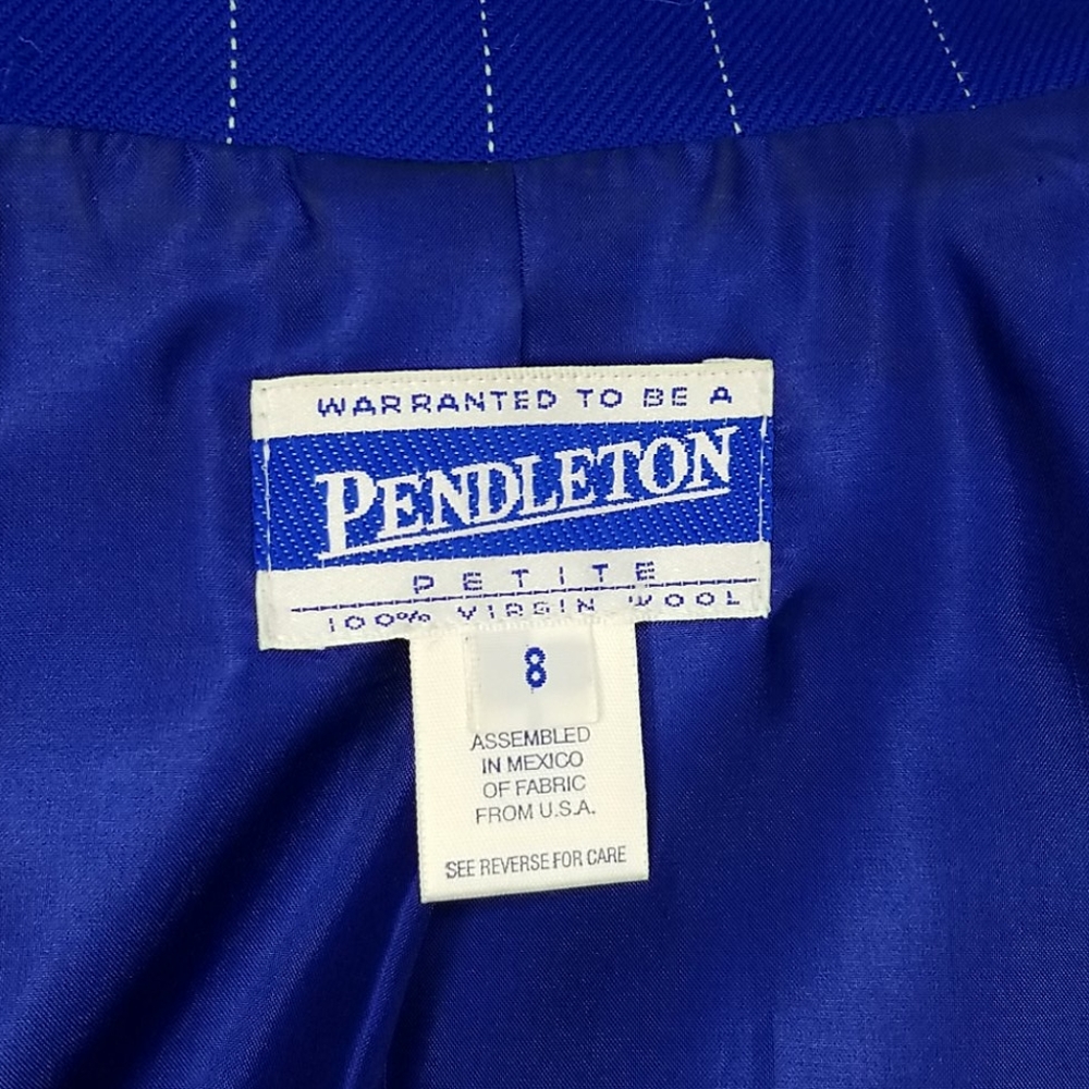 Pendleton Virgin Wool Plaid Jacket - image 7